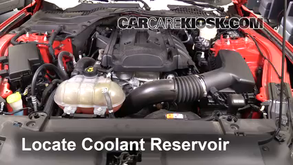 2015 Ford Mustang EcoBoost 2.3L 4 Cyl. Turbo Antigel (Liquide de Refroidissement) Rincer Antigel